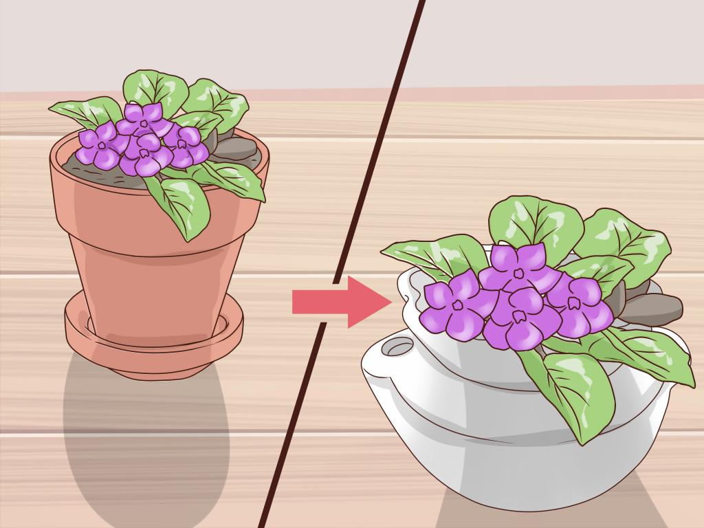 Горшки для фиалки